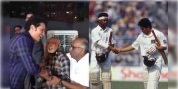 Read more about - Sachin-Vinod Kambli | ছেলেবেলার বন্ধু সচিনকে দেখে আবেগঘন বিনোদ কাম্বলি! ভাইরাল মুহূর্ত