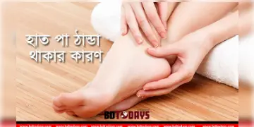 Read more about - হঠাৎ হাত পা ঠান্ডা হওয়ার কারণ কি ! What causes cold hands and feet all on a sudden in bengali