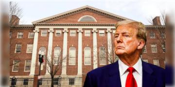Read more about - Trump-Harvard | হার্ভার্ড বিশ্ববিদ্যালয়ে বিদেশি পড়ুয়াদের ভর্তি বাতিল করলো প্রেসিডেন্ট ট্রাম্প!- বিপাকে পড়ুয়ারা