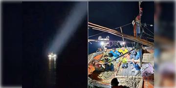 Read more about - Pak Boat Seized | গুজরাট উপকূলের কাছে আটক পাকিস্তানি নৌকা! ৯ পাক নাগরিককে গ্রেপ্তার উপকূলরক্ষী বাহিনীর