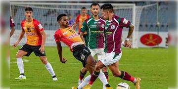 Read more about - ISL Derby 2025 | ১১ জানুয়ারি মুখোমুখি হচ্ছে না ইস্টবেঙ্গল-মোহনবাগান! স্থগিত নতুন বছরের প্রথম ডার্বি