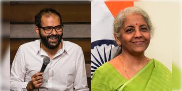 Read more about - Kunal Kamra | শিন্ডের পর এবার অর্থমন্ত্রী সীতারামন! 'কমেডি' করে ফের বিতর্ক সৃষ্টি কুণালের! ডেকে পাঠালো মুম্বই পুলিশ!