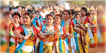 Read more about - VisvaBharati University | বিশ্বভারতীর বসন্ত উৎসবে কড়াকড়ি, বহিরাগতের প্রবেশ নিষিদ্ধ এবারও