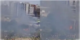 Read more about - Bangladesh Plane Crash | বাংলাদেশে ভেঙে পড়ল বিমান! ঢাকার স্কুল-কলেজ চত্বরে ভেঙে পড়লো বিমান বাহিনীর বিমান!