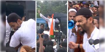 Read more about - Nawsad Siddique | ধর্মতলায় আইএসএফের মিছিলে ধুন্ধুমার পরিস্থিতি! নওশাদ সিদ্দিকিকে আটক করলো পুলিশ!