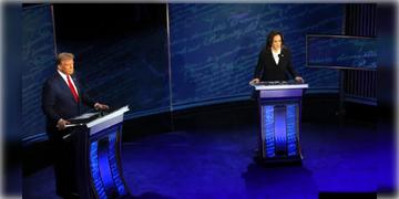 Read more about - Kamala-Trump | আমেরিকার প্রেসিডেন্ট নির্বাচনের আগে মুখোমুখি ডোনাল্ড ট্রাম্প এবং কমলা হ্যারিস, চললো দুই প্রার্থীর 'বাগযুদ্ধ'