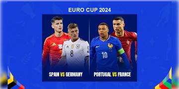 Read more about - UEFA Euro 2024 । ইউরোর কোয়ার্টার ফাইনালে মুখোমুখি জার্মানি-স্পেন ও পর্তুগাল-ফ্রান্স!
