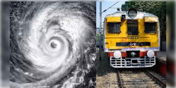 Read more about - Train Cancel | সাইক্লোন 'দানা'র তান্ডবে রাত থেকেই ১৪ ঘণ্টা বন্ধ পুরো শিয়ালদার লোকাল ট্রেন