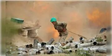 Read more about - অশান্ত নাগর্নো-কারাবাখ! আর্মেনীয় বাহিনীর সঙ্গে সংঘর্ষে আজারবাইজানের মৃত ৪ সৈনিক।  