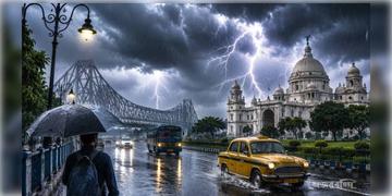 Read more about - Weather Update | কলকাতায় দফায় দফায় ঝড়-বৃষ্টি, উত্তরবঙ্গে অতি ভারী বর্ষণ, একনজরে রবিবার সকালের আবহাওয়া