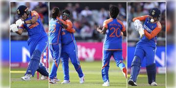 Read more about - ENG vs IND Women | বিদেশের মাটিতে ইতিহাস হরমনপ্রীতদের, ইংল্যান্ডের বিরুদ্ধে প্রথমবার টি-টোয়েন্টি সিরিজ জয় 'উইমেন ইন ব্লু'দের!