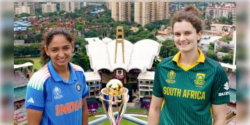 Read more about - IND vs SA, Women's World Cup 2025 | রবিবাসরীয় বিকেলে মুখোমুখি ভারত-দক্ষিণ আফ্রিকা, ফাইনালের মুকুট উঠবে কার মাথায়?