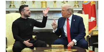 Read more about - Zelensky -Trump | ‘আমেরিকার নেতৃত্বে কাজ করতে প্রস্তুত’! হোয়াইট হাউস থেকে বিতাড়িত হয়েও 'ক্ষমা' চাইলেন জেলেনস্কিই!