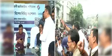 Read more about - CEO Office | CEO দফতরে শুভেন্দু-সহ বিজেপি বিধায়করা, তাদের ঘিরে বিক্ষোভ BLOদের!