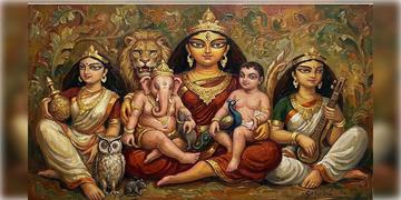 Read more about - Durga Puja 2026 | দেবী দুর্গার চার সন্তান, চার দেবশক্তি: বাঙালির দুর্গাপ্রতিমায় লুকিয়ে জীবনের গভীর বার্তা