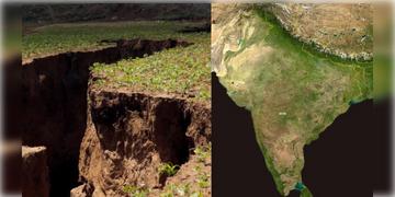 Read more about - India Splitting | বিচ্ছিন্ন হচ্ছে ভারতীয় প্লেট! ভেঙে টুকরো হয়ে যাবে দেশ! ম্যাপ থেকে মুছে যাবে একাধিক রাজ্য