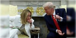 Read more about - Trump-Meloni | মেলোনির বিরুদ্ধে ‘নিষেধাজ্ঞা’ জারির প্রয়োজন! প্রকাশ্যে ট্রাম্প-মেলোনি বিবাদ