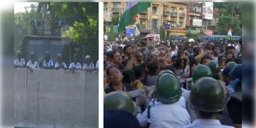 Read more about - Kalighat Abhijan | নবান্ন অভিযানের পর এবার কালীঘাট অভিযান, হাজরা মোড়ে ব্যারিকেড-জলকামান নিয়ে তৈরী পুলিশ!