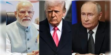 Read more about - Trump | বৈঠকের জন্য পুতিনকে রাজি করাতে ভারতের ওপর অতিরিক্ত শুল্ক আরোপ! বিতর্ক মন্তব্য ট্রাম্পের!