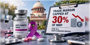 Read more about - Cancer Medicine | ক্যান্সারের ওষুধে বড় স্বস্তি, ৩০ শতাংশে বাঁধা হচ্ছে ট্রেড মার্জিন!