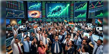 Read more about - Share Market | সপ্তাহের প্রথম দিনেই ১২০০ পয়েন্ট বাড়ল Sensex, ৮ লক্ষ কোটি টাকার লাভ!