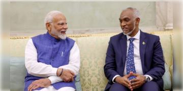 Read more about - Maldive-India | সম্পর্ক পুনঃস্থাপন করতে অক্টোবরে ভারতে আসছেন মালদ্বীপের রাষ্ট্রপতি মোহাম্মদ মুইজ্জু