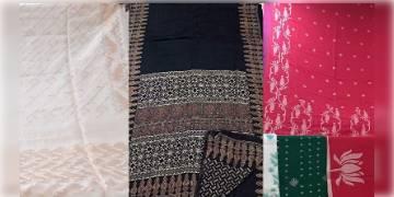 Read more about - ভেষজ রং, সুতোর সূক্ষ্ম কারুকাজ, বঙ্গের শিল্পীদের হাতে তৈরি শাড়ি চড়া দামে বিকোচ্ছে বিদেশে।  