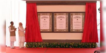 Read more about - New Parliament Building | প্রধানমন্ত্রীর হাত ধরে উদ্বোধন হল সংসদের নয়া ভবন! শাহরুখের শুভেচ্ছা, বিরোধীদের কটাক্ষ, জানুন প্রসঙ্গত সব খবর!