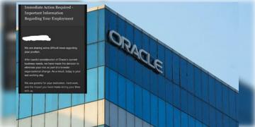 Read more about - Oracle Layoff | আইটি খাতে ধাক্কা, ইমেলে ছাঁটাই নোটিশ পাঠাল Oracle!
