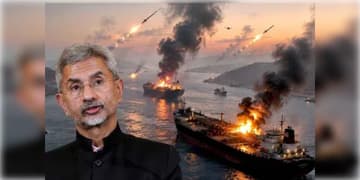 Read more about - Strait of Hormuz | লিমপেট মাইন বিস্ফোরণ! হরমুজে থমকালো ট্যাঙ্কার, বরাতজোরে বাঁচলেন ২৭ ভারতীয় নাবিক