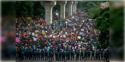 Read more about - Bangladesh Quota Movement । সংঘর্ষে মৃত্যু ৬ জনের! তবুও কঠোর অবস্থান থেকে অনড় বাংলাদেশ সরকার! অনির্দিষ্টকালের জন্য বন্ধ শিক্ষাপ্রতিষ্ঠান!