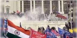 Read more about - আমেরিকা ক্যাপিটল হিল  বিক্ষোভে মার্কিন পতাকার ভিড়ে দেখা গিয়েছে ভারতের তেরঙাও,, হতবাক সোশ্যাল মিডিয়া