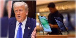 Read more about - Trump-Apple | বিক্রি করতে হবে 'মেড ইন আমেরিকা' iPhone! অ্যাপলের উপরে ২৫ শতাংশ শুল্ক চাপানোর হুঁশিয়ারি ট্রাম্পের!