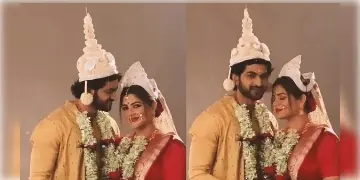 Read more about - বর-কনের বেশে ধরা দিল টলিউডের নতুন জুটি ওম-শ্রাবন্তী