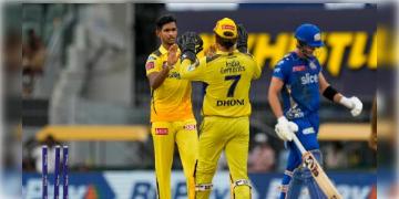 Read more about - CSKvsMI | হলুদ ঝড়ে উড়ে গেলো হার্দিক-বুমরাহীন মুম্বাই ইন্ডিয়ান্স, ৪ ইউকেটে জিতলো ধোনির চেন্নাই