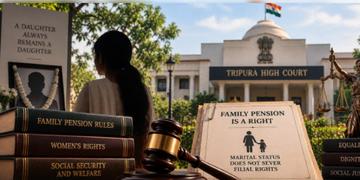 Read more about - Tripura HC | বাবার মৃত্যুর পর বিবাহবিচ্ছেদ হলেও মিলবে পারিবারিক পেনশন,গুরুত্বপূর্ণ নির্দেশ হাইকোর্টের!