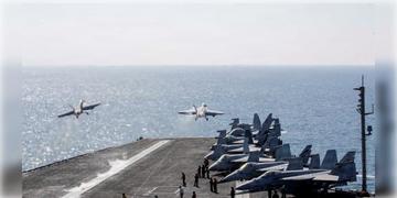 Read more about - Iran Ports | ঘিরে ফেলা হলো ইরানের বন্দর-উপকূল এলাকা, মোতায়েন দশ হাজার আমেরিকান সেনা!