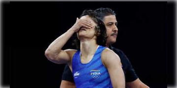 Read more about - Vinesh Phogat | অলিম্পিকে পদক পাচ্ছেন না ভিনেশ! তাঁকে রুপো দেওয়ার দাবিকে সমর্থন নয় সোনাজয়ী রেই হিগুচির
