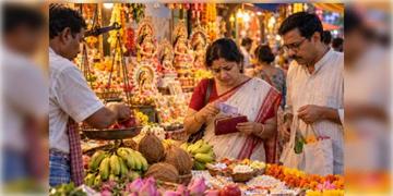 Read more about - Laxmi Puja 2026 | লক্ষীপূজোর বাজারে আগুনদর! ফল-সবজি কিনতে হাত পুড়ছে মধ্যবিত্তের