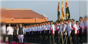 Read more about - Brunei | ব্রুনেইতে ভারতীয় দূতাবাসের নয়া ভবনের উদ্বোধন করলেন মোদি, সুলতানের সঙ্গে আলোচনা হবে কূটনীতি, প্রতিরক্ষা, বাণিজ্য ও বিনিয়োগ নিয়ে