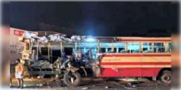 Read more about - কেরলে দুটি বাসের সংঘর্ষের জেরে ভয়াবহ দুর্ঘটনা! মৃত ৫ ছাত্র-সহ মোট ৯জন