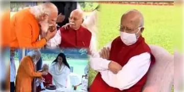 Read more about - তিরানব্বইতে পা দিলেন লালকৃষ্ণ আডবাণী, তাঁর বাসভবনে গিয়ে শুভেচ্ছা জানান প্রধানমন্ত্রী নরেন্দ্র মোদি। 