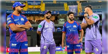 Read more about - KKR vs MI | ছুটির সন্ধ্যায় IPL ময়দানে মুখোমুখি মুম্বই ইন্ডিয়ান্স ও কলকাতা নাইট রাইডার্স! একনজরে সম্ভাব্য একাদশ