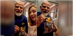 Read more about - Modi-Meloni | মেলোনিকে 'মেলোডি’ উপহার মোদীর, ভাইরাল ভিডিও দেখে নেটিজেনরা বলছেন “খুব চকোলেটি”