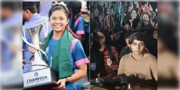 Read more about - Bangladesh | ইউনূসের বাংলাদেশে নারীসুরক্ষা বিশ বাওঁ জলে, ধর্ষণ খুনের হুমকি পাচ্ছেন জাতীয় দলের মহিলা ফুটবলার