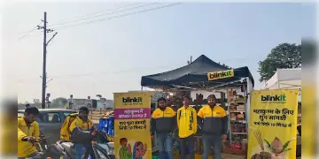 Read more about - Blinkit Store in Mahakumbh | মহাকুম্ভ মেলায় অস্থায়ী স্টোর খুললো Blinkit, এক ক্লিকেই মিলবে পূজাসামগ্রী থেকে গ্রোসারি