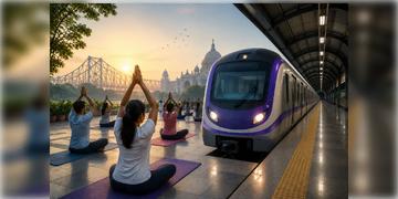 Read more about - Kolkata Metro | যোগ দিবসের দিন সকাল ৯টা নয়, ভোর চারটে থেকে চলবে মেট্রো!