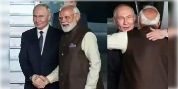 Read more about - Vladimir Putin | দিল্লিতে পা পুতিনের! রুশ প্রেসিডেন্টকে স্বাগত জানাতে বিমানবন্দরে প্রধানমন্ত্রী