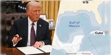 Read more about - Gulf of America | 'গাল্ফ অফ মেক্সিকো' নয়, ‘গাল্ফ অফ আমেরিকা’!মেক্সিকো উপসাগরের নাম বদলে দিলেন ট্রাম্প!