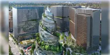 Read more about - প্রকাশ্যে এল ৩৫০ ফুট উঁচু অ্যামাজনের নতুন প্রধান কার্যালয়ের নক্সা, সে যেন এক উলম্ব জঙ্গল!